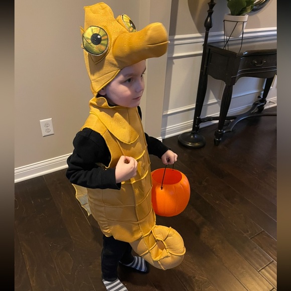 Kids Seahorse Halloween Costume - Picture 3 of 11